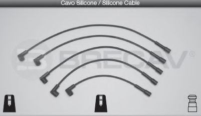 Комплект проводов зажигания BRECAV 11410