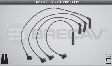 Комплект проводов зажигания FACET 49410