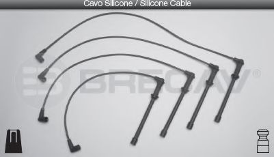 Комплект проводов зажигания BRECAV 48551