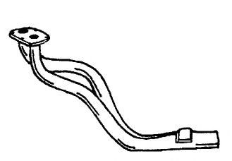 Труба выхлопного газа SIGAM 12141