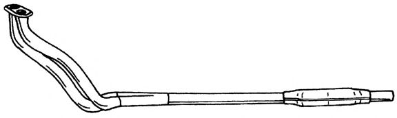 Труба выхлопного газа SIGAM 12155