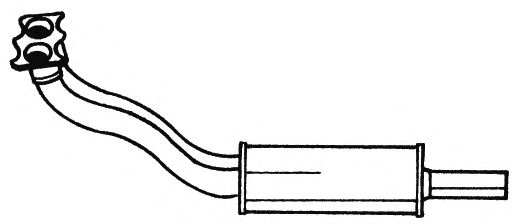 Труба выхлопного газа SIGAM 60121