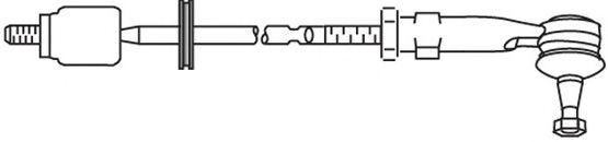 Поперечная рулевая тяга FRAP T/415