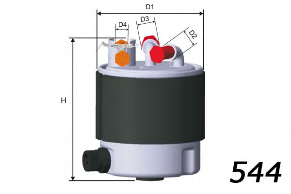 Топливный фильтр MISFAT M505