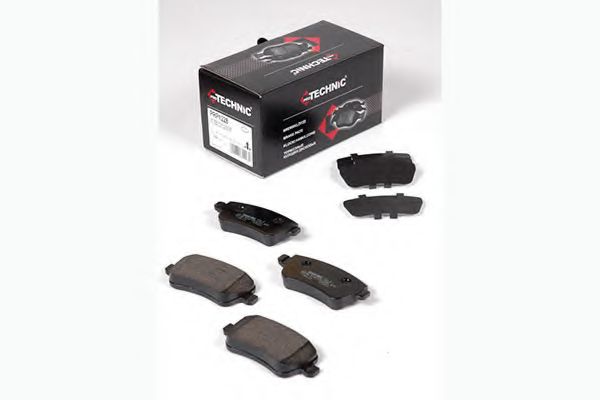 Комплект тормозных колодок, дисковый тормоз PROTECHNIC PRP1228