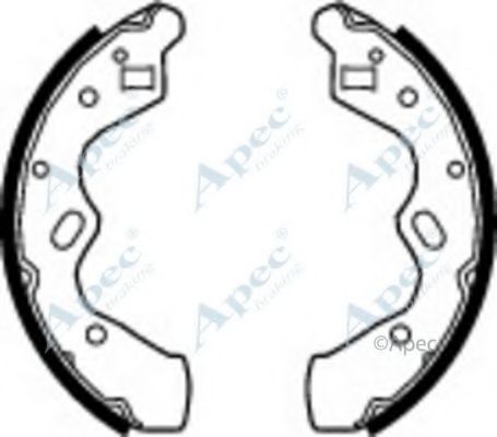 Тормозные колодки APEC braking SHU595