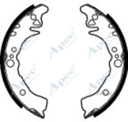 Тормозные колодки APEC braking SHU652