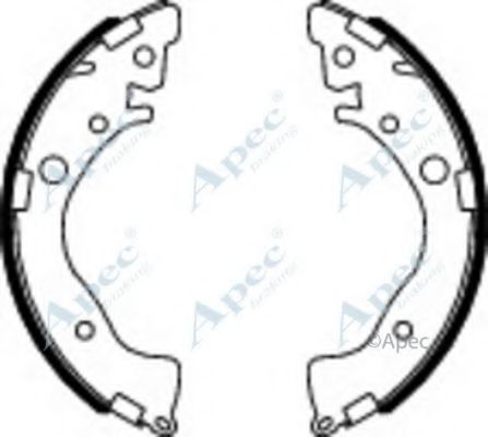 Тормозные колодки APEC braking SHU794