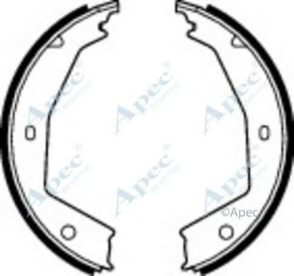 Тормозные колодки APEC braking SHU567