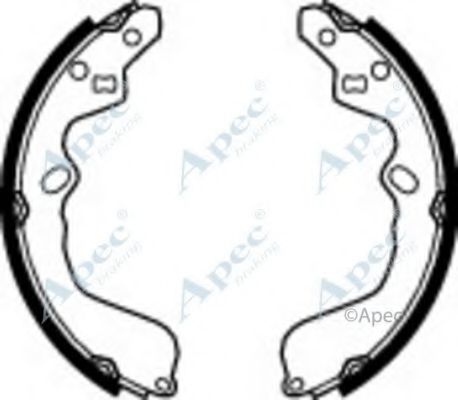 Тормозные колодки APEC braking SHU680
