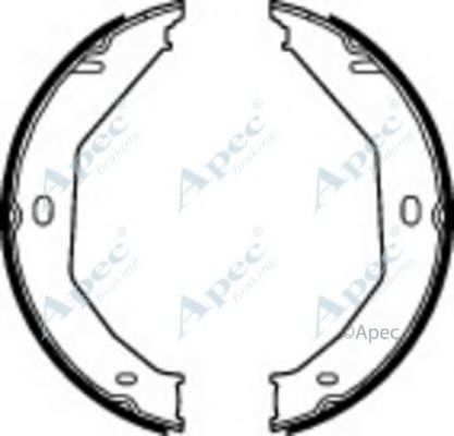 Тормозные колодки APEC braking SHU757
