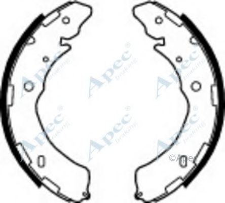 Тормозные колодки APEC braking SHU772