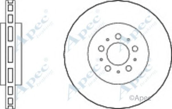 Тормозной диск DELPHI 25098V