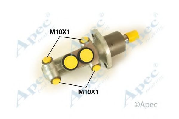 Главный тормозной цилиндр APEC braking MCY381