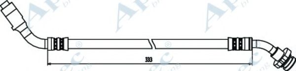 Тормозной шланг APEC braking HOS3496