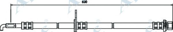 Тормозной шланг APEC braking HOS3527