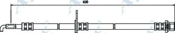 Тормозной шланг APEC braking HOS3528