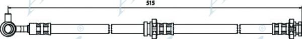 Тормозной шланг APEC braking HOS3577