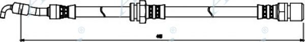 Тормозной шланг APEC braking HOS3820