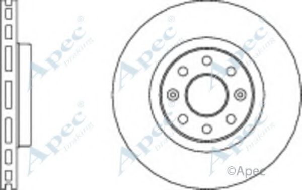 Тормозной диск APEC braking DSK2998