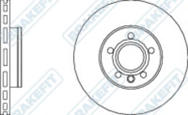 Тормозной диск APEC braking DK6068