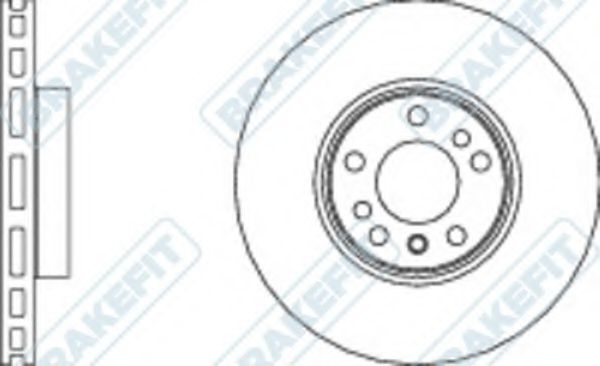 Тормозной диск APEC braking SDK6228