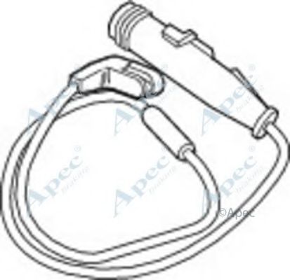 Указатель износа, накладка тормозной колодки APEC braking WIR5169