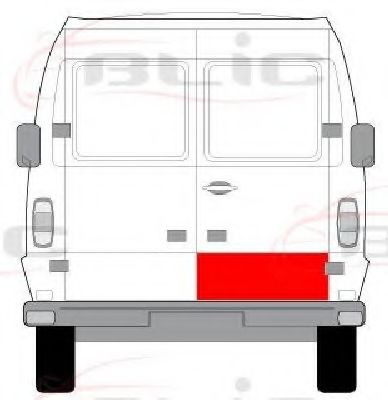 Задняя дверь SCHLIECKMANN 138811