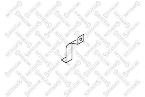 Кронштейн, система выпуска ОГ SAMPA 040469