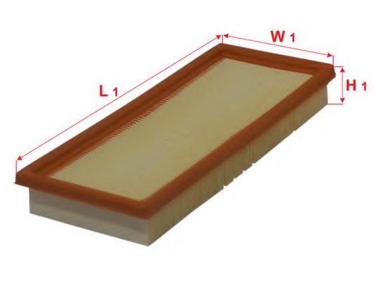 Воздушный фильтр SAKURA  Automotive A-1917