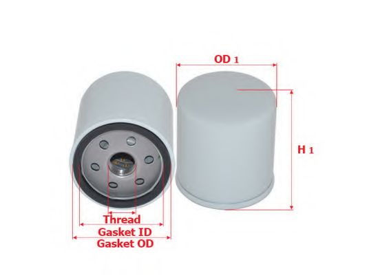 Топливный фильтр SAKURA  Automotive FC-12051