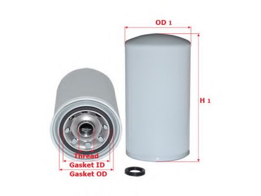 Топливный фильтр SAKURA  Automotive FC-45012