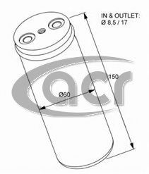 Осушитель, кондиционер ACR 170085