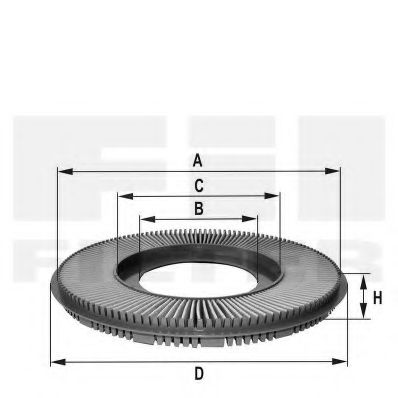 Воздушный фильтр FIL FILTER HP 5013