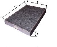 Фильтр, воздух во внутренном пространстве GOODWILL AG 585 CFC