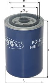 Топливный фильтр GOODWILL FG 122