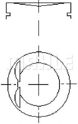 Поршень METAL LEVE P9074