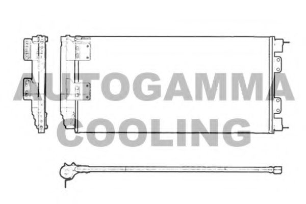 Конденсатор, кондиционер AUTOGAMMA 103763