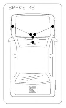 Трос, стояночная тормозная система COFLE 104682