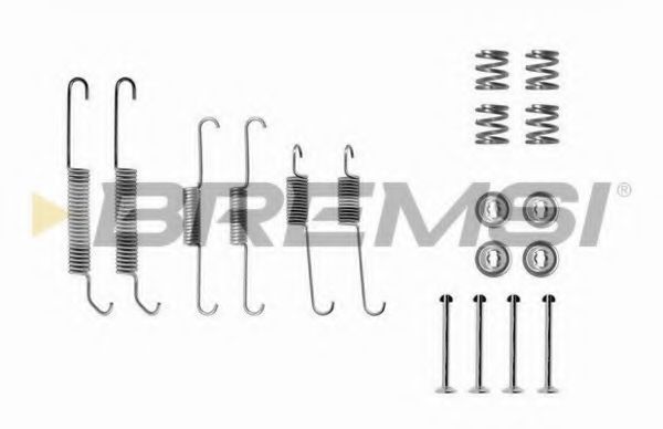 Комплектующие, тормозная колодка BREMSI SK0590