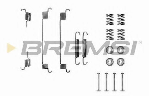 Комплектующие, тормозная колодка BREMSI SK0672