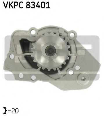 Водяной насос SKF VKPC 83401