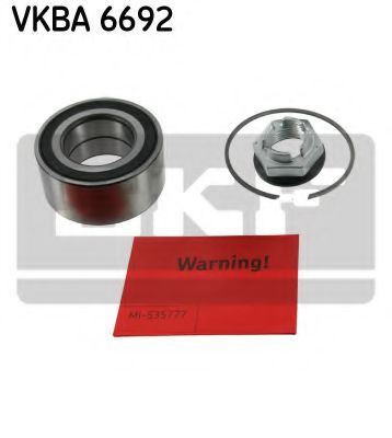 Комплект подшипника ступицы колеса SKF VKBA 6692