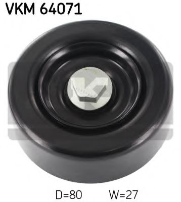 Паразитный / ведущий ролик, поликлиновой ремень SKF VKM 64071