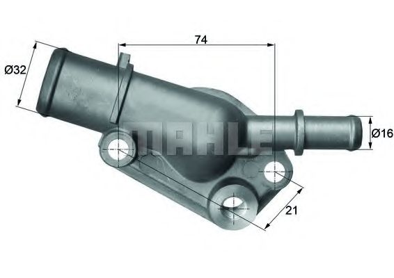 Термостат, охлаждающая жидкость BEHR TI 85 82D