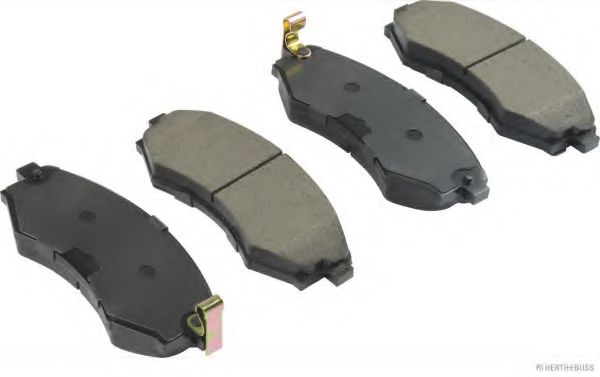 Комплект тормозных колодок, дисковый тормоз HERTH+BUSS JAKOPARTS J3600312