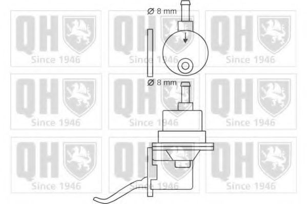 Топливный насос ACDelco 4615