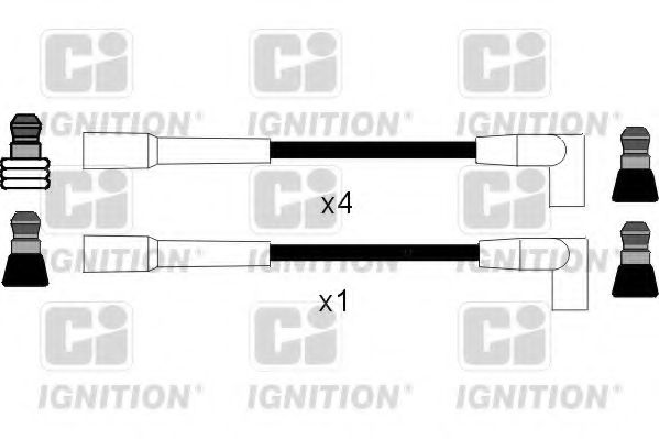 Комплект проводов зажигания QUINTON HAZELL XC204