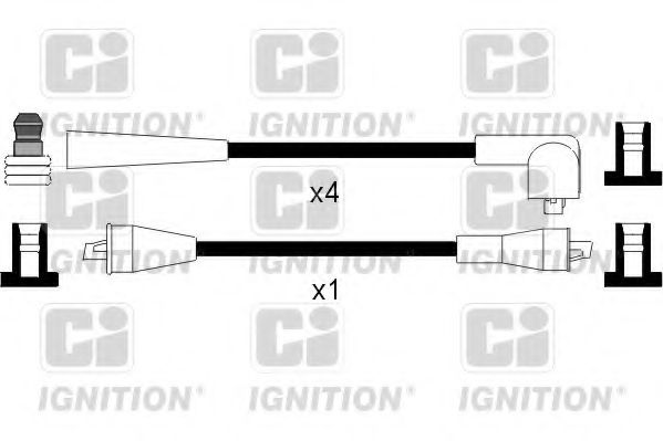 Комплект проводов зажигания QUINTON HAZELL XC209