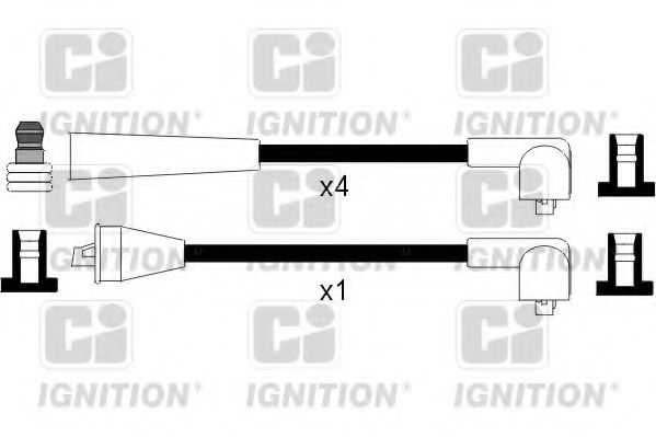 Комплект проводов зажигания QUINTON HAZELL XC502